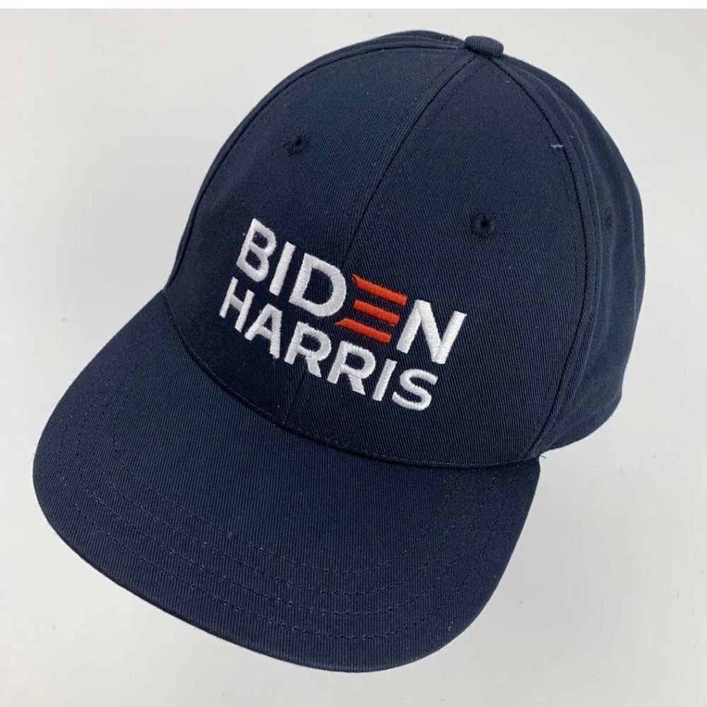 Biden Harris Ball Cap Hat Adjustable Baseball Velcro Backstrap Democrat Liberal